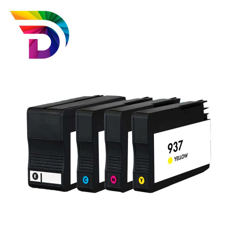 Tinta compatible Dayma para HP N937e XL Amarillo Remanufacturado 4S6W4NE