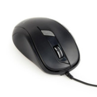 Raton óptico Gembird / 1600 Dpi / 6 Botones /  Negro / MUS-6B-01