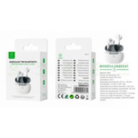 Auriculares Inalámbricos Bluetooth 5.4 MX0054 / Tws / Base de carga / Blanco / Woox / 0880541