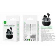 Auriculares Inalámbricos Bluetooth 5.4 MX0054 / Tws / Base de carga / Negro / Woox / 0880542