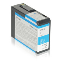 Tinta original epson t580200 cian c13t580200 80ml