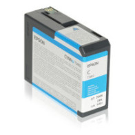 Tinta original epson t580200 cian c13t580200 80ml