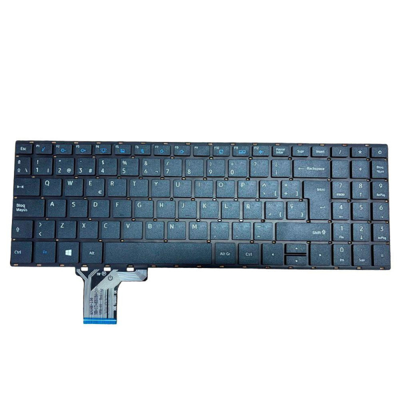Teclado compatible para portátil TOSHIBA Satellite c50-e / negro / GX1C0019K225