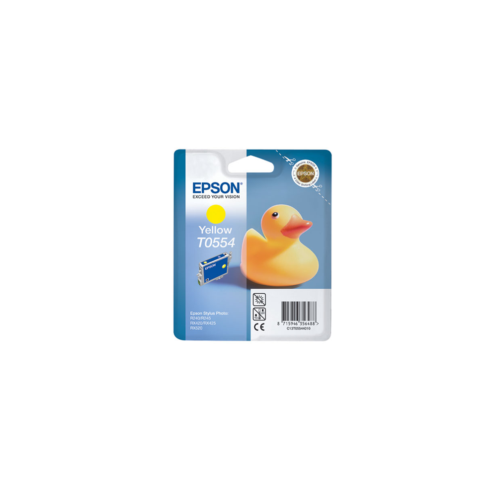 Tinta Original Epson T0554 Amarillo Rx420