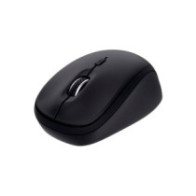 Mouse trust wireless y bluetooth yvi+ negro 1600dpi ajustable 3 botones 3 dispositivos