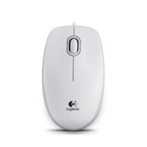 Raton óptico USB Logitech B100 Blanco oem