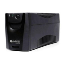 Sai riello net power - npw 800de va / 480w - 10` line interactive 2 x shucko