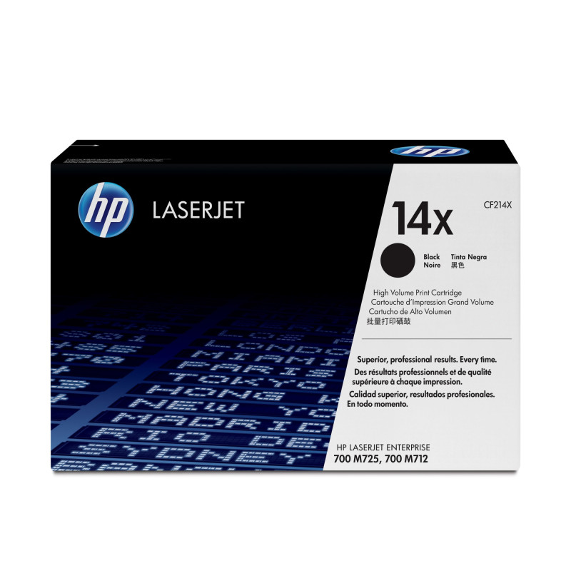 Tóner original hp cf214x negro 14x 17.500 páginas