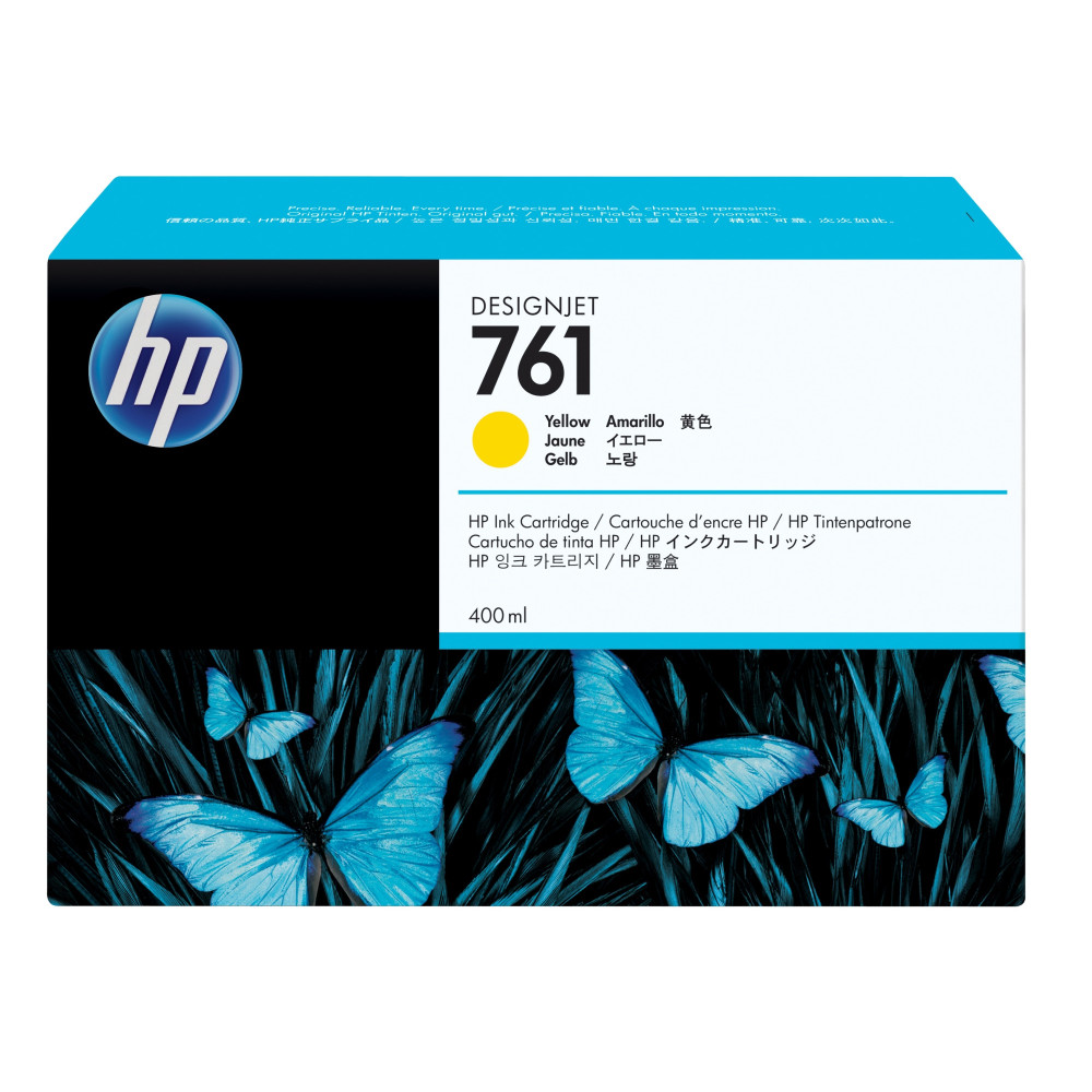 Tinta original hp n761 amarillo cm992a 400ml