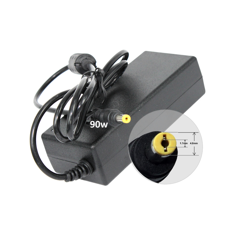 Cargador compatible para portátil HP 90W 18.5V 4.9A 4.8x1.7 mm MTK