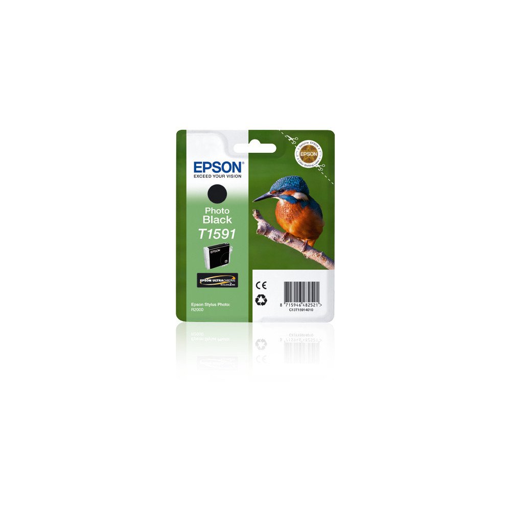 Tinta original epson t1591 negro foto c13t15914010 17ml