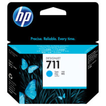 Tinta original hp n711 cian cz130a 80ml