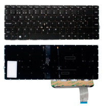 Teclado compatible para portátil HP Elitebook 840 G7 / 840 G8 / Marco Negro / Retroiluminado