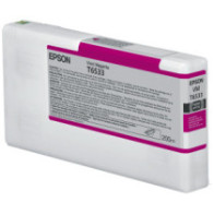 Tinta original epson t6533 magenta claro c13t653300 200ml