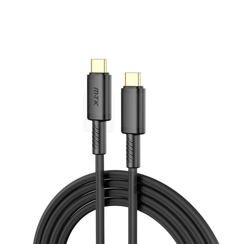 Cable datos Type-C M/M / 20v 3a / 60w / 3m / Negro / TB1875 / Mtk