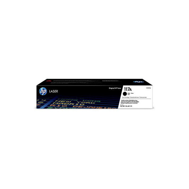 Toner original HP W2070A (117A) Negro / Caja Rota