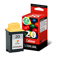 Tinta original lexmark n20 color 24ml