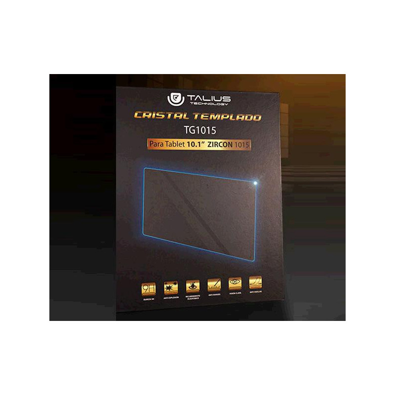 Cristal Templado Talius protector Tg1015 / 10.1 Pulg. / Tablet Zircon 1015 Ips