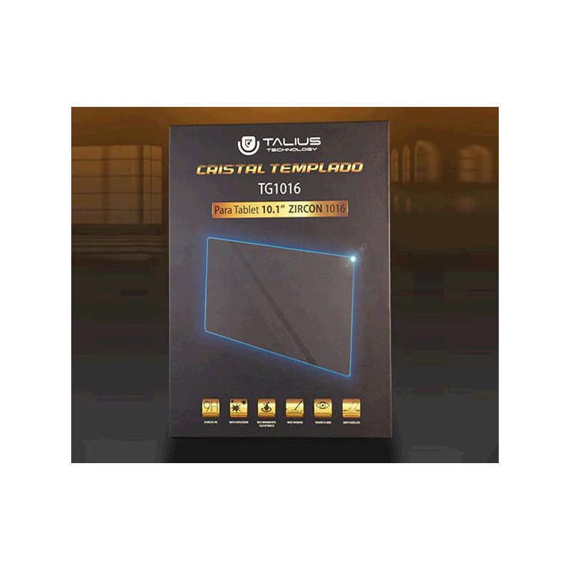 Cristal Templado Talius protector Tg1016 / 10.1 Pulg. / Tablet Zircon 1016-4G