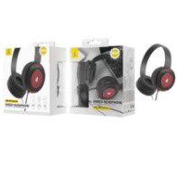 Auricular casco NC3186 / Jack 3.5mm / 1.2m / Diseño ajustable / Rojo / One + / 2301863