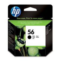 Tinta original hp n56 negro c6656a 19ml