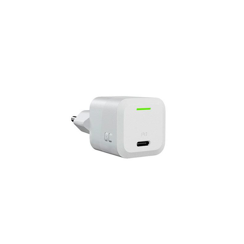 Cargador de red Usb / 33w / Blanco / Chargc06w / Greencell