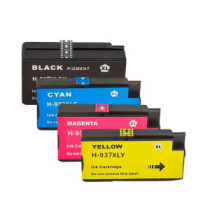 Tinta genérica para HP N937e XL Cian 4S6W4NE PRO (Chip reforzado contra actualizaciones)