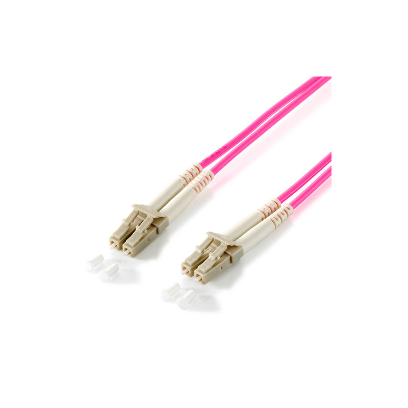 Cable fibra optica multimodo libre halogenos lc/lc 50/125u 1m