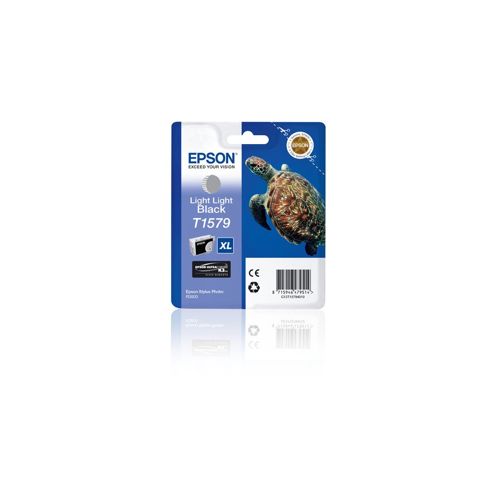 Tinta original epson t1579 gris claro c13t15794010 25.9ml