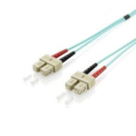 Cable fibra optica om3 duplex libre halogenos sc/sc 50/125u 2m