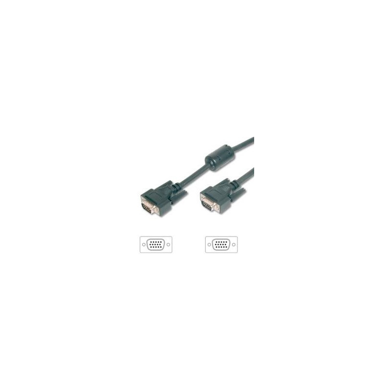 Cable svga equip 3coax macho - macho 1.8m con ferrita 118817