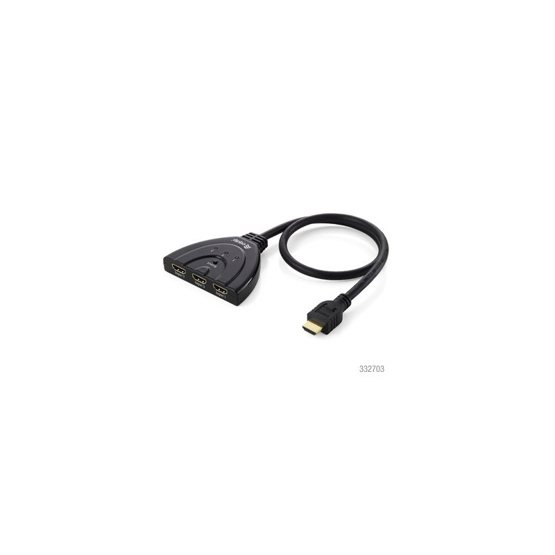 Switch hdmi 3 entradas 1 salida