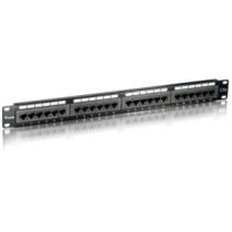 Patch panel 24 puertos categoria 5e