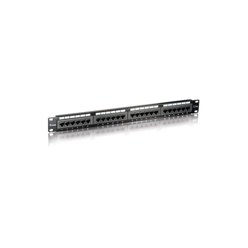 Patch panel 24 puertos categoria 5e