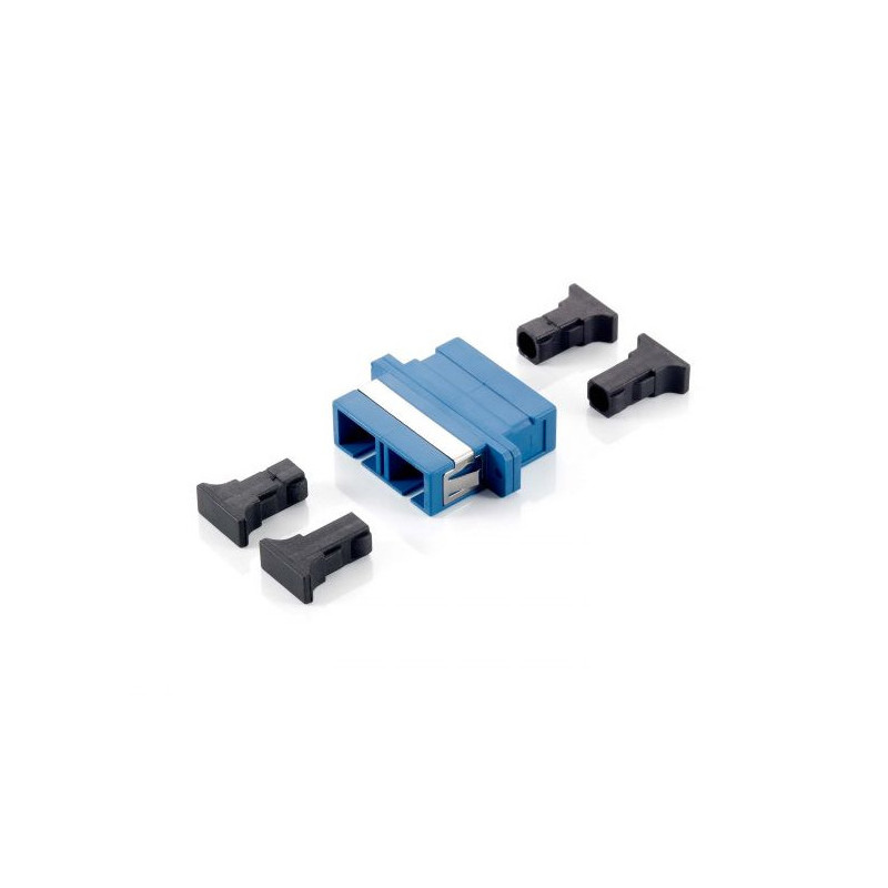 Adaptador fibra optica sc duplex monomodo pack 12u