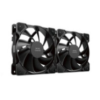 Kit 2xventilador interno mars gaming mf-pwmx2 black rodamientos de fluido dinamico sistema pwm