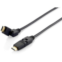 Cable hdmi equip hdmi 1.4 high speed con ethernet 5m conector pivotante 180? 119365