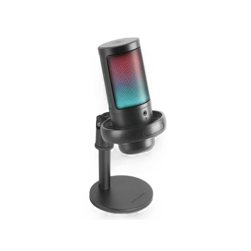 Micr?fono de estudio profesional mars gaming mmicse negro adc 196khz 24 bits usb-a/usb-c iluminacion
