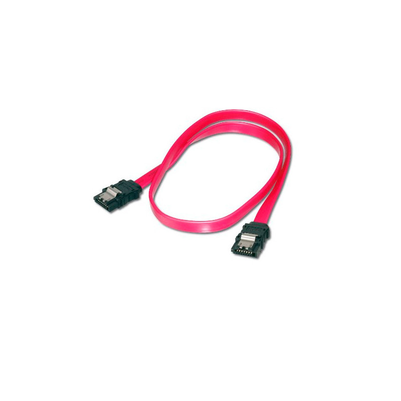 Cable serial ata iii equip 0.5m con clip de seguridad 111900