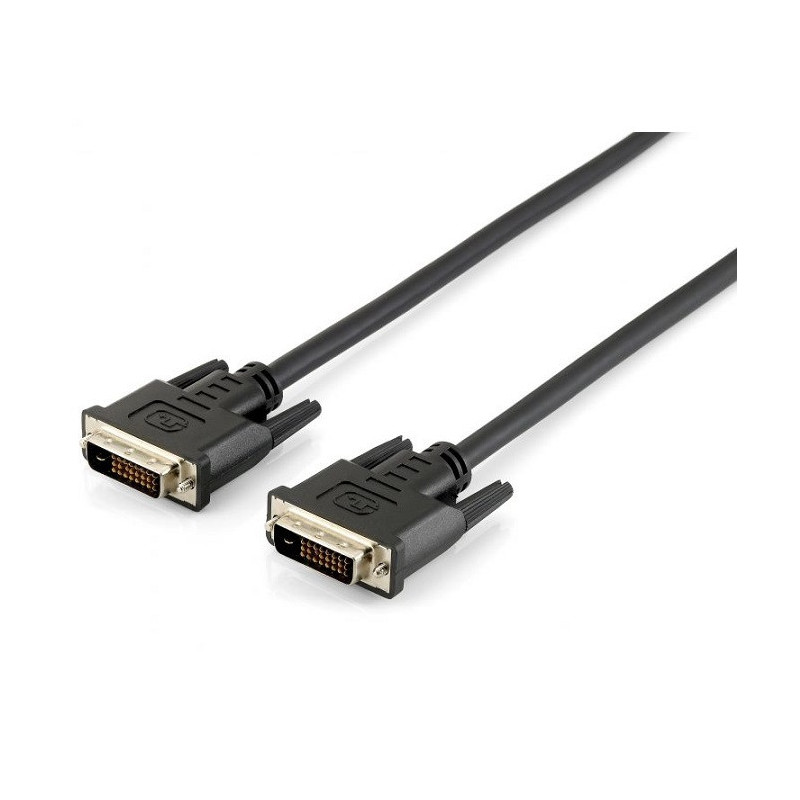 Cable dvi equip dual link macho - macho 3m con ferritas (dvi-d) 118933
