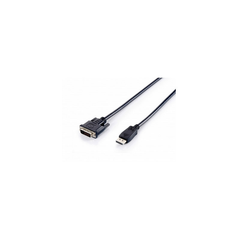 Cable displayport macho a dvi (24+1) macho 2mts equip