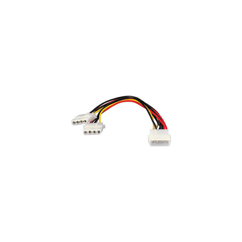 Duplicador cable ide alimentacion atx equip conector molex 5.25 x2 112030