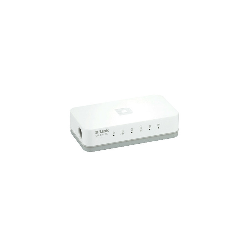 Switch no gestionable d-link go-sw-5e 5p ethernet sobremesa no rack