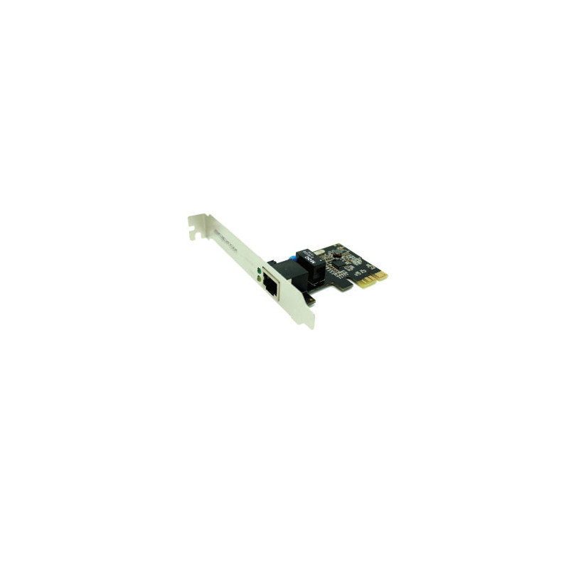 Tarjeta de red approx pci express low&high profile apppcie1000