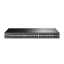 Switch gestionable l2 tp-link tl-sg3452 48p giga l2 mas 4 ranuras gigabit sfp puerto de consola rj45
