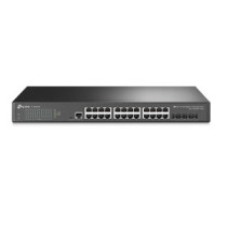 Switch gestionable jetstream tp-link sg3428x 24p gigabit l2 y 4 ranuras sfp de 10 ge