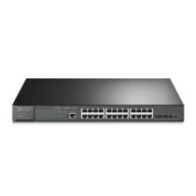 Switch semigestionable jetstream tp-link sg3428xmp 28p gigabit de los cuales 24p gigabit poe+ (384w)