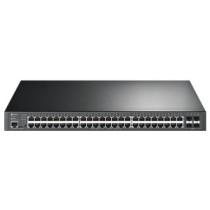 Switch gestionable l2 tp-link tl-sg3452 48p giga l2 poe+ (384w) mas 4 ranuras gigabit sfp puerto de