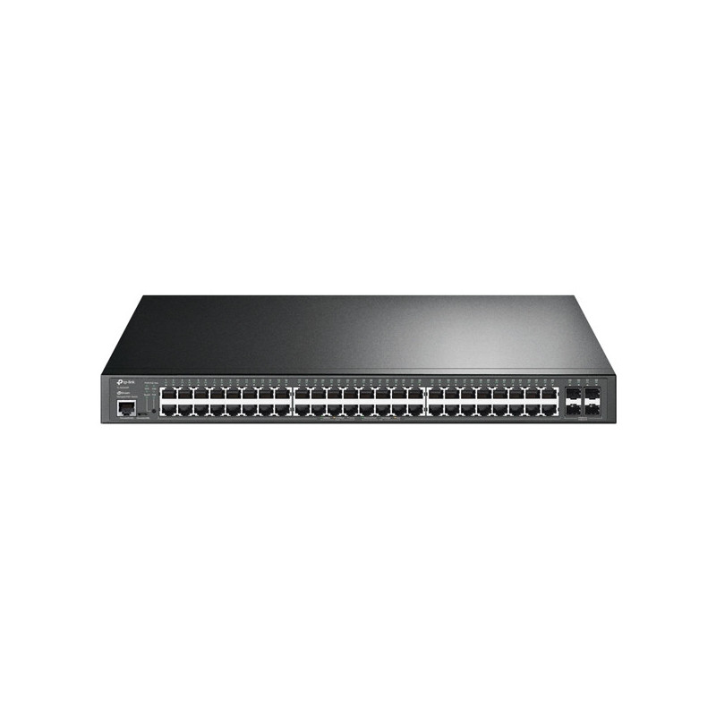 Switch gestionable l2 tp-link tl-sg3452 48p giga l2 poe+ (384w) mas 4 ranuras gigabit sfp puerto de