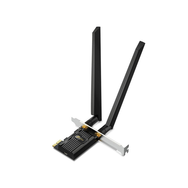 Pci express wifi 6e dualband y bluetooth 5.3 tp-link archer txe72e wifi 6 axe5400 bluetooth 5.3 dos